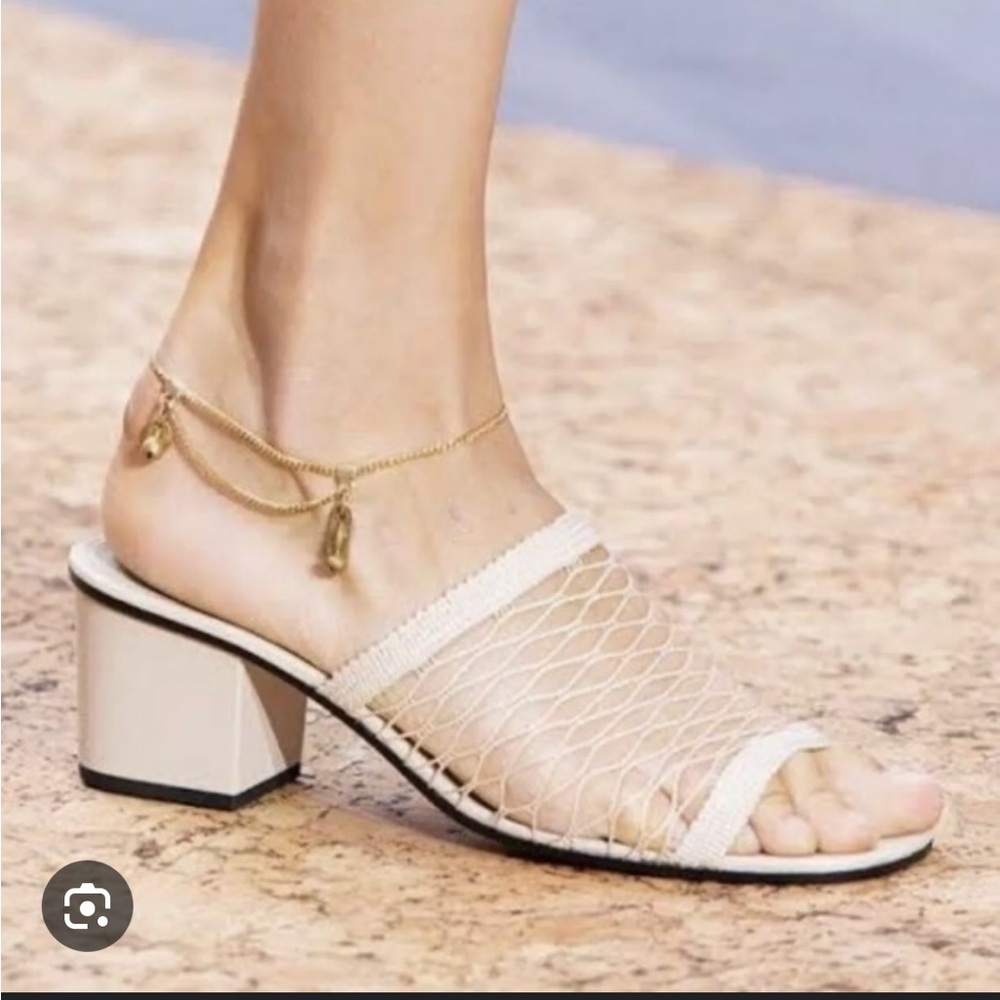 CHLOE LUCY MESH SANDAL sz 37 NWB